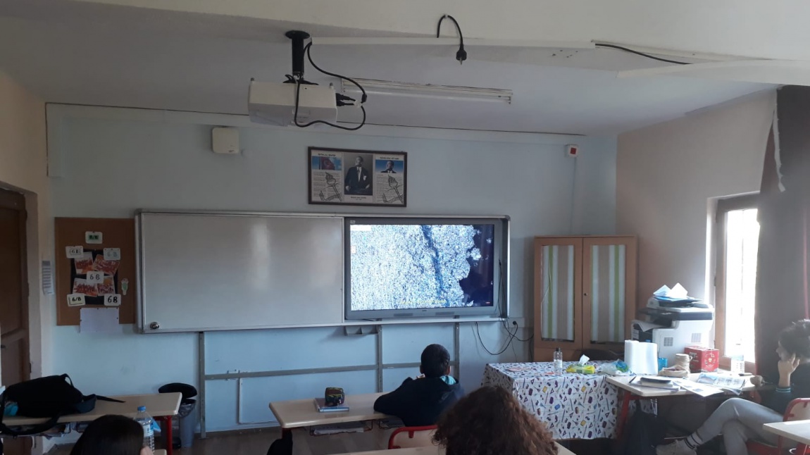 Mavi Yeşil Okullar Projesi Kapsamında Okulumuz Öğrencilerine kısa filmler izletildi.Mavi Yeşil Panomuz düzenlendi.